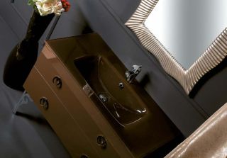 Тумба под раковину Armadi Art Neoart 110см шоколад 831-110-DB